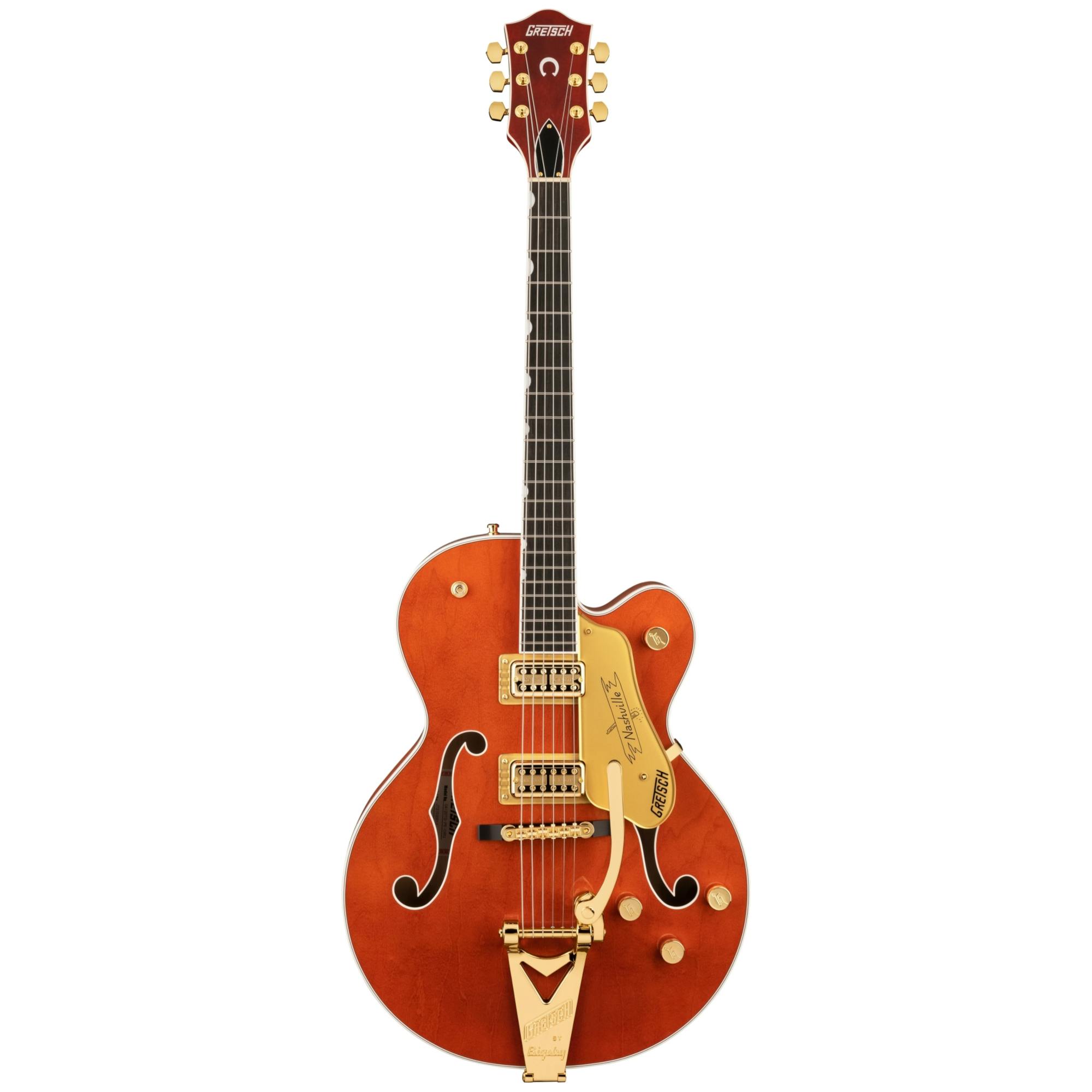 Gretsch G6120TG Players Edition Nashville in Orange Stain